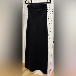 Banana Republic Wool Classic Black Maxi Dress